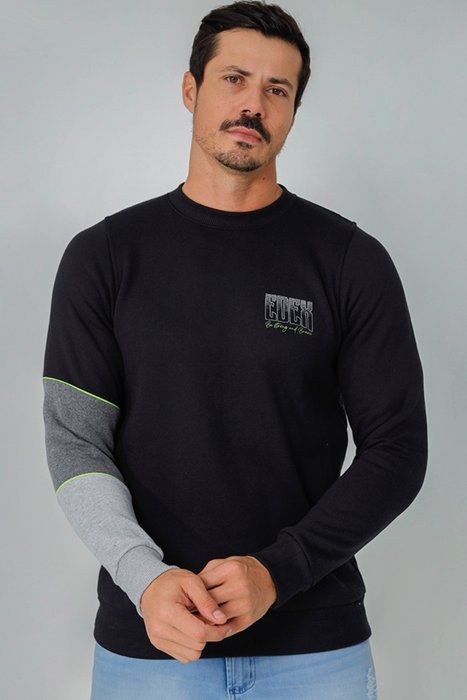 01 moletom masculino brave gola redonda