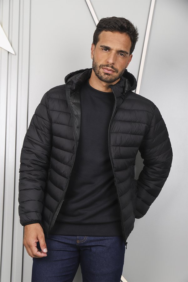 Jaqueta Masculina Nylon Bobojaco Impermeável