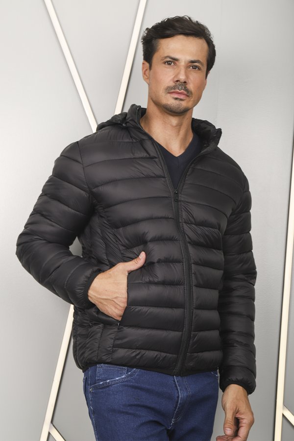 Jaqueta Masculina Nylon Bobojaco Impermeável Jaqueta Masculina Nylon Bobojaco Impermeável
