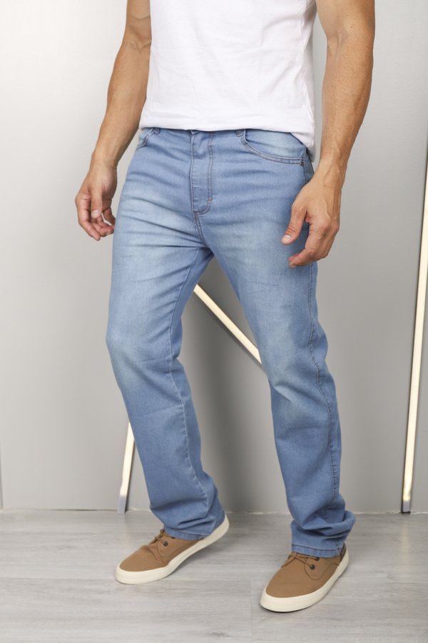 Calça Masculina Jeans Slim Dia a Dia