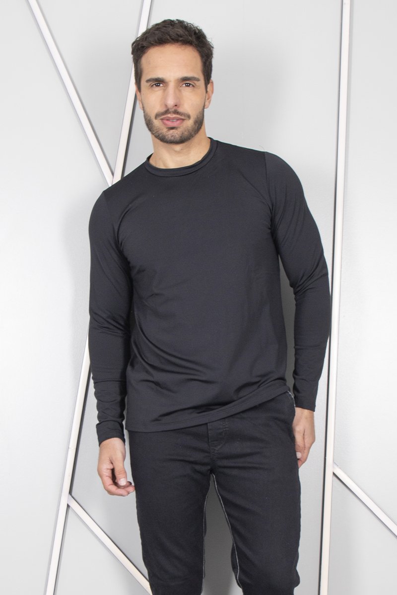 Blusa masculina t&eacute;rmica para frio