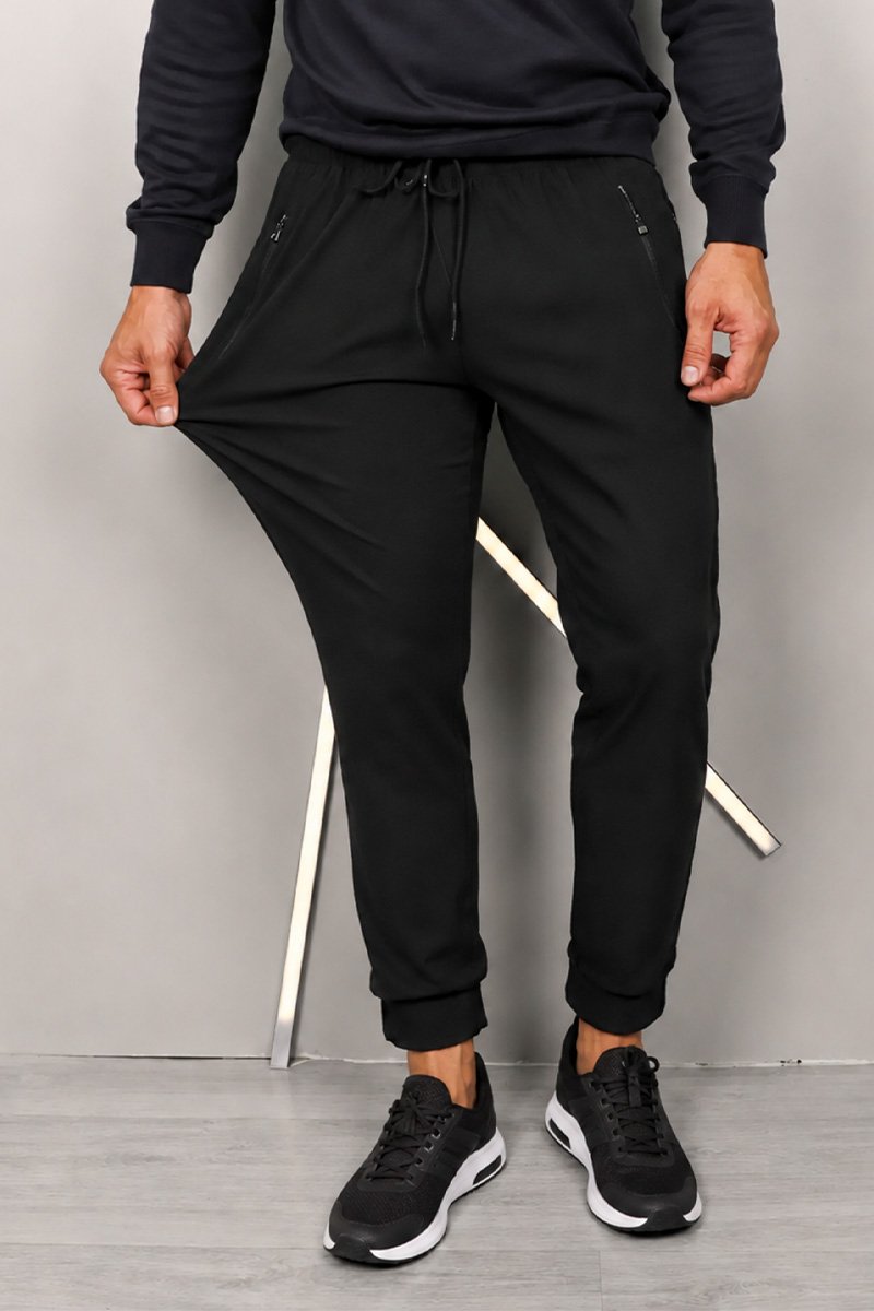 Detalhes cal&ccedil;a masculina poliamida